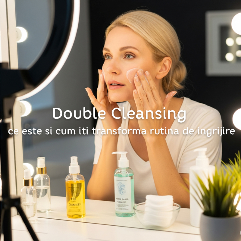 Double Cleansing – ce este si cum iti transforma rutina de ingrijire