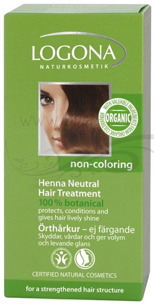 DELISTAT Tratament pentru par cu henna neutra si proteine din grau - Logona