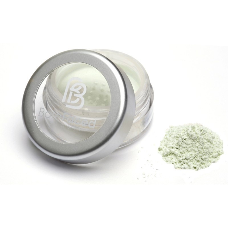 Pudra minerala corectoare antiroseata CALM, 4g - Barefaced Beauty