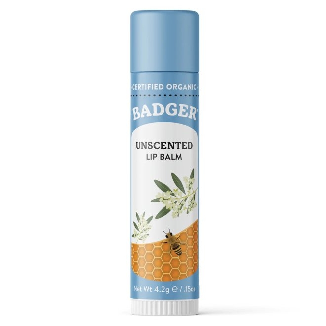 Balsam de buze organic fara miros - Badger