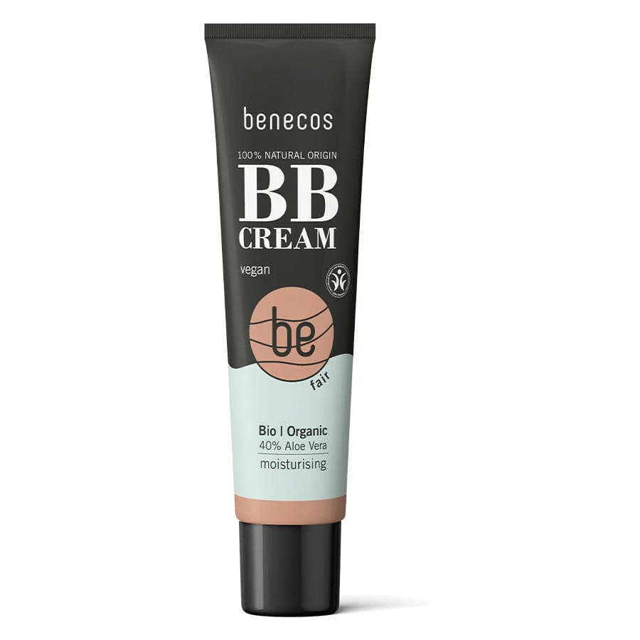 BB Cream Natural Glow 8in1 FAIR, ten deschis cu subton neutru sau cald, 30ml - Benecos