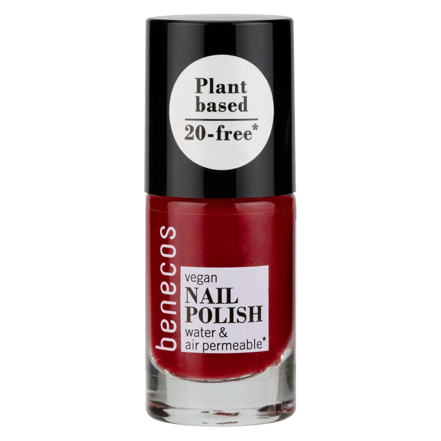 Lac de unghii Cherry Red, 5 ml - Benecos