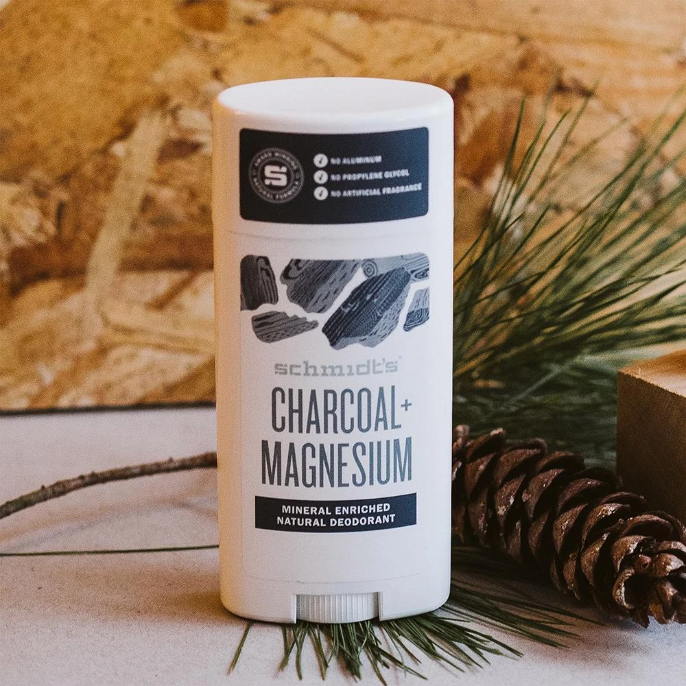 Deodorant stick cu bicarbonat, Charcoal   Magnesium - Schmidt's Deodorant
