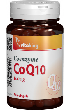 Coenzima Q10 100mg, 30 capsule gelatinoase - Vitaking