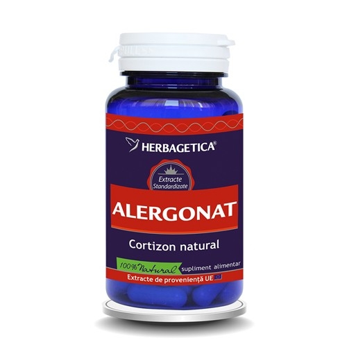 ALERGONAT Cortizon natural, 60 capsule - HERBAGETICA