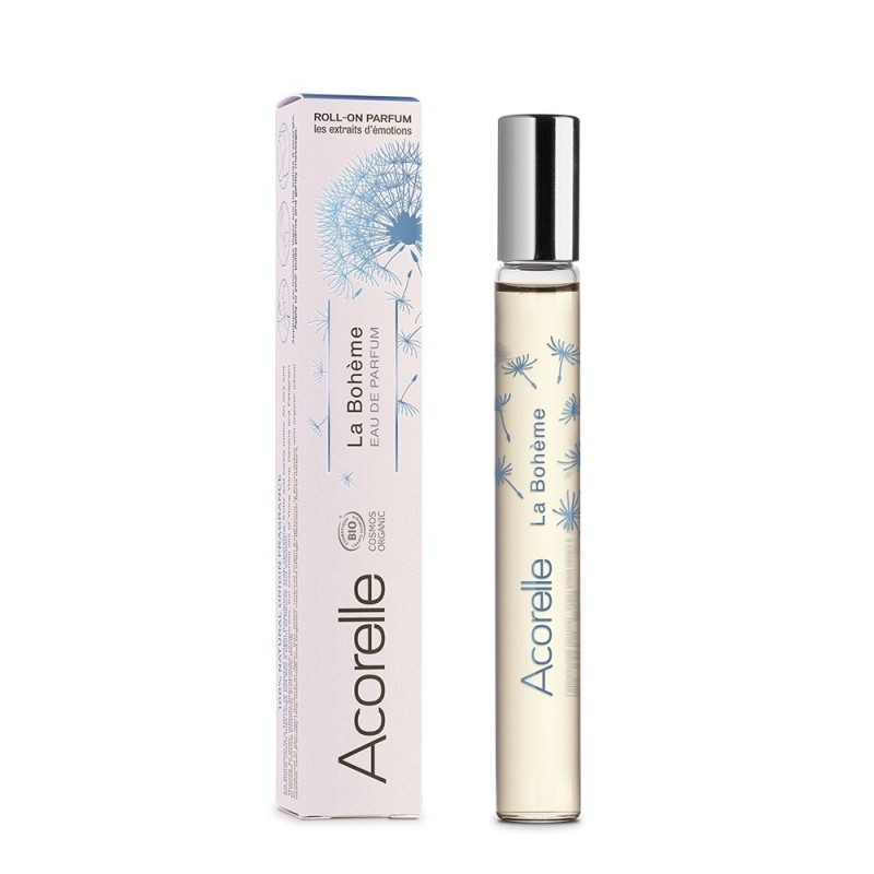 Apa de parfum bio La Boheme, roll-on 10 ml - Acorelle