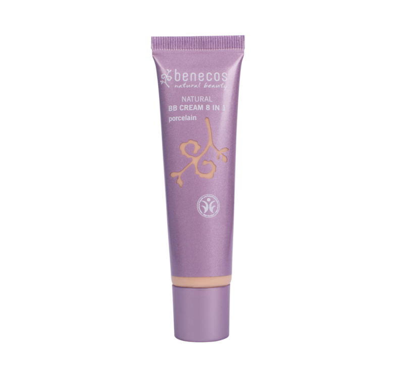 BB Cream bio 8-in-1, Porcelain (ten deschis) - Benecos