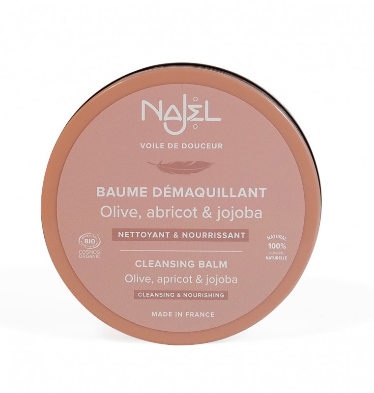 Balsam Demachiant Natural Bio fara Parfum, Ideal pentru Double Cleansing, 120g - NAJEL