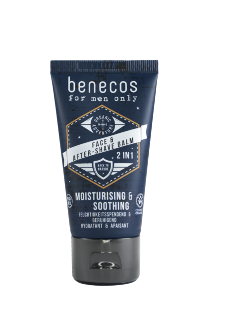 Balsam after-shave bio, hidratant si calmant, 50ml - Benecos