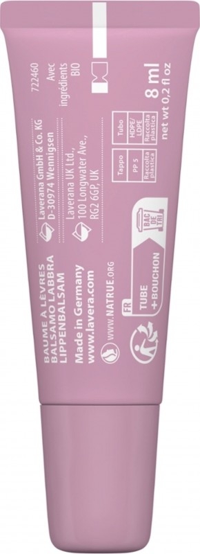 Balsam de buze cu efect de volum Lavera Plumping Lip Balm, cu Acid Hialuronic si Unt de Shea Bio