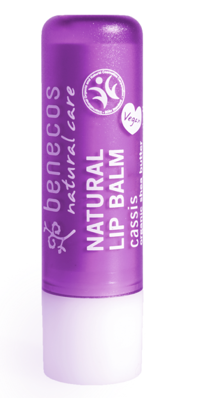 Balsam de buze cu unt de shea si coacaze - Benecos