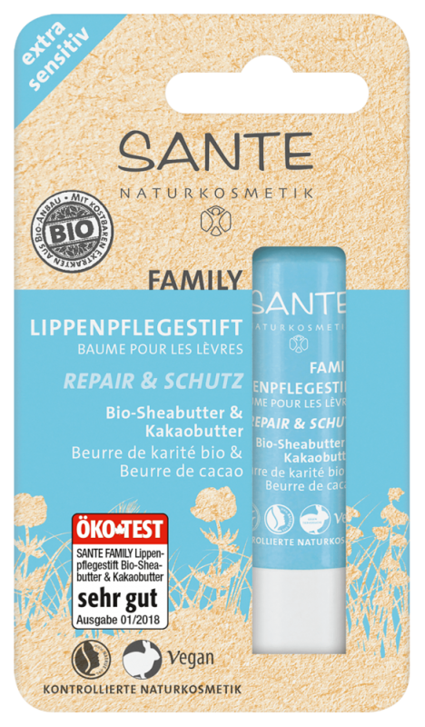 Balsam de buze reparator ExtraSensitiv - Sante Naturkosmetik
