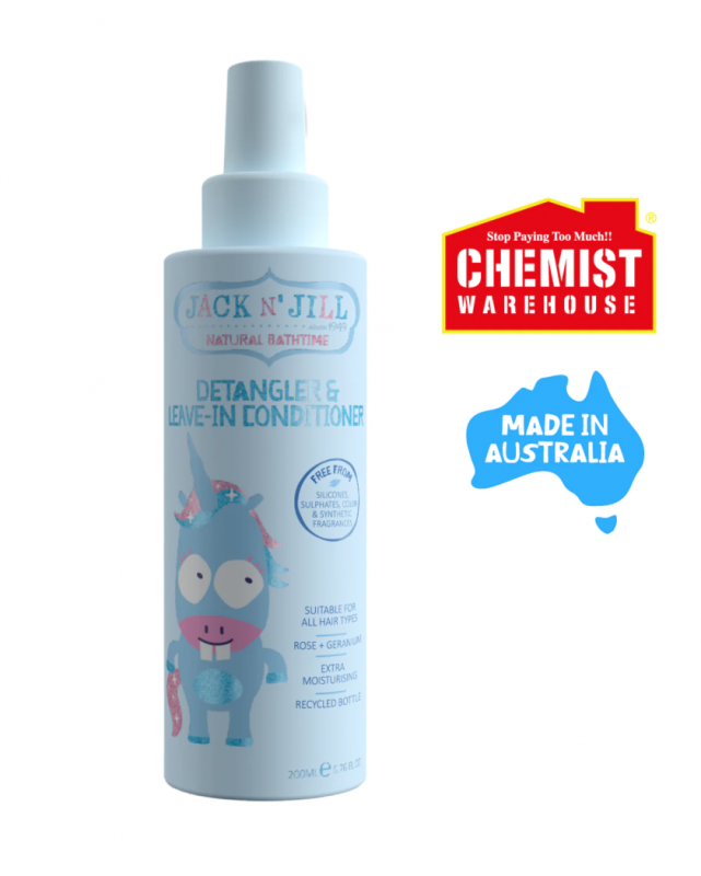 Balsam de par leave-in pentru descurcarea parului copiilor, 200ml - Jack n Jill