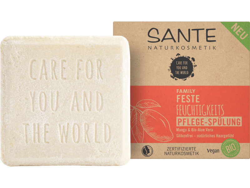 Balsam de par solid hidratant mango   aloe, 60g - SANTE NATURKOSMETIK