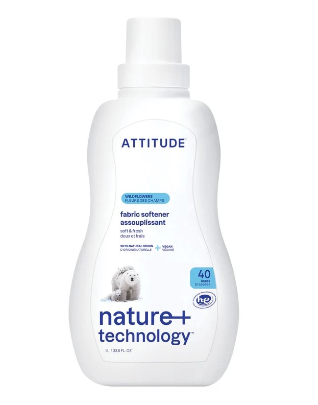 Balsam de Rufe Concentrat 40 spalari, Ecologic, Vegan, aroma Wild Flowers - ATTITUDE