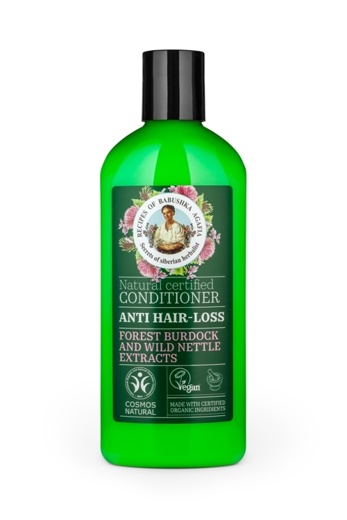 Balsam impotriva caderii parului cu brusture si urzica, 260ml - RBA