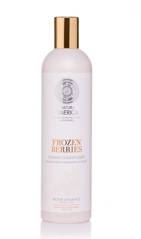 Balsam vitaminizant pentru par gras Frozen Berries, Copenhagen 400 ml - Natura Siberica