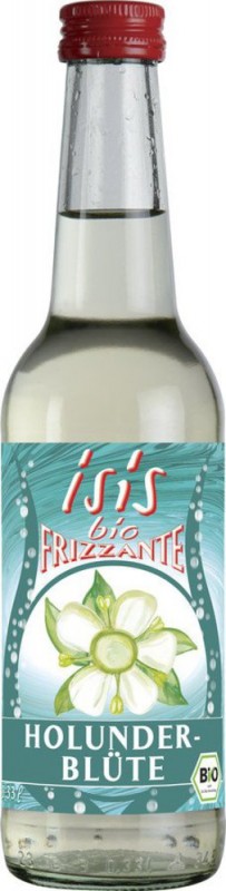 Bautura racoritoare Isis bio frizzante Flori de soc, 330ml - Beutelsbacher
