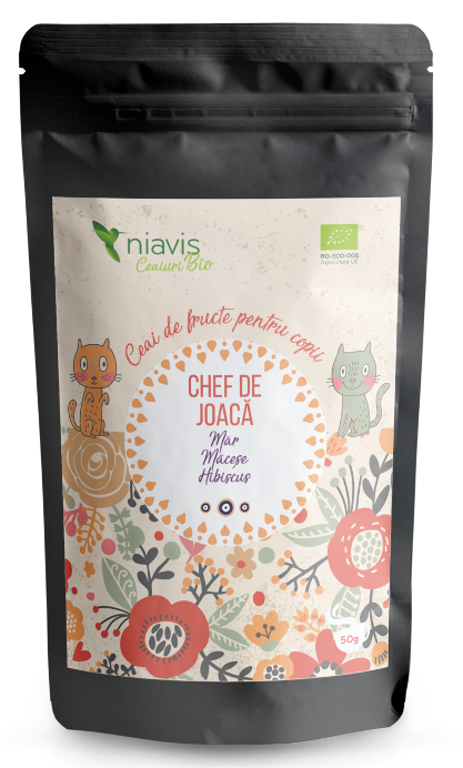 Ceai bio pentru copii Chef de Joaca, 50g - Niavis