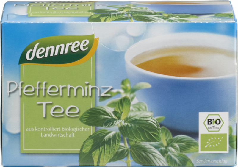 Ceai de menta BIO, 20 plicuri - Dennree