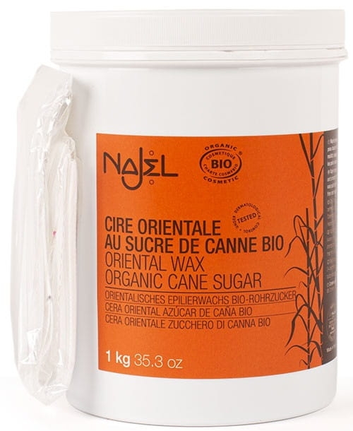 Ceara Orientala cu Zahar din Trestie Bio, Epilare Naturala, Ideal Piele Sensibila, 1Kg - NAJEL