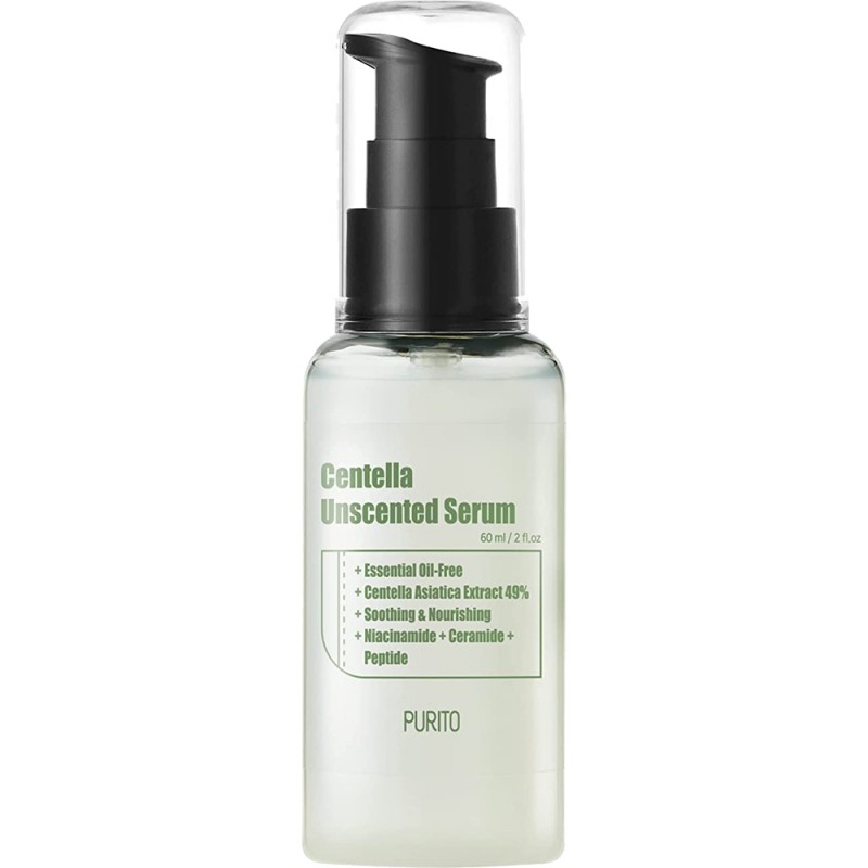Centella Unscented Serum de fata fara parfum, 60ml - Purito