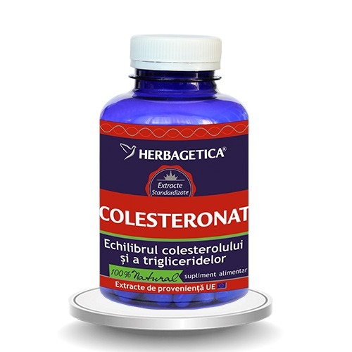 Colesteronat, 60 capsule - HERBAGETICA