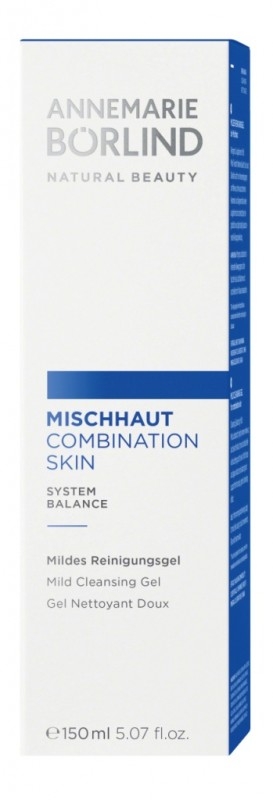 Combination Skin Gel de curatare pentru ten mixt, 150 ml - Annemarie Borlind