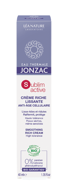 Crema antirid bio pentru ten uscat, Sublimactive - JONZAC