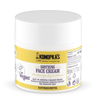 Crema de fata anti-iritatii pentru ten sensibil, 50 ml - Dr. Konopka