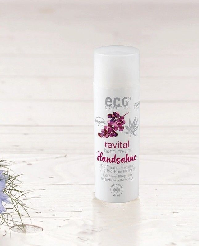 Crema de Maini REVITAL Q10, Puternic Nutritiva, Elasticitate, Anti Imbatranire, 50ml - Eco Cosmetics
