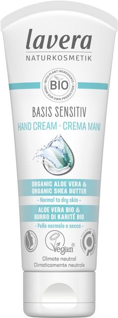 Crema de maini aloe vera si shea butter, Basis Sensitiv - LAVERA