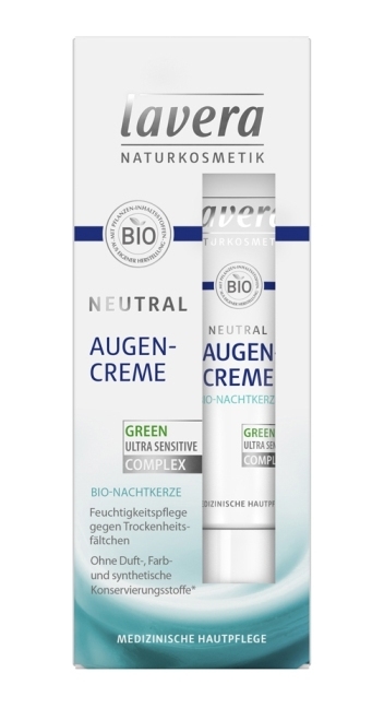 DELISTAT Crema de ochi pentru ten sensibil, alergic, intolerant, Neutral - Lavera