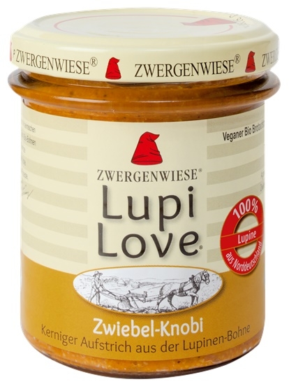 Crema Tartinabila Din Lupin Cu Ceapa Si Usturoi Bio 165g Lupilove Prova Ro