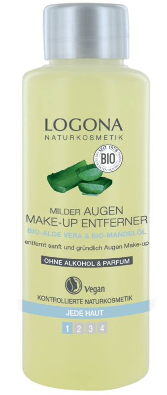 Demachiant bland pentru ochi, pe baza de ulei, 100ml - Logona