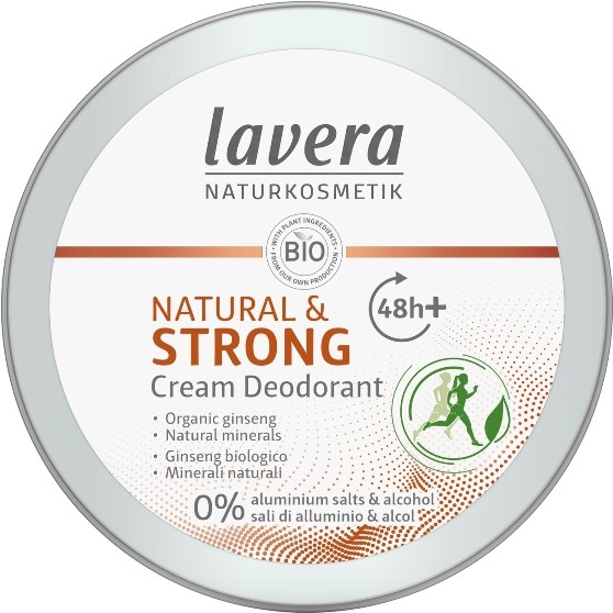 Deodorant crema BIO Natural & Strong 48h - LAVERA