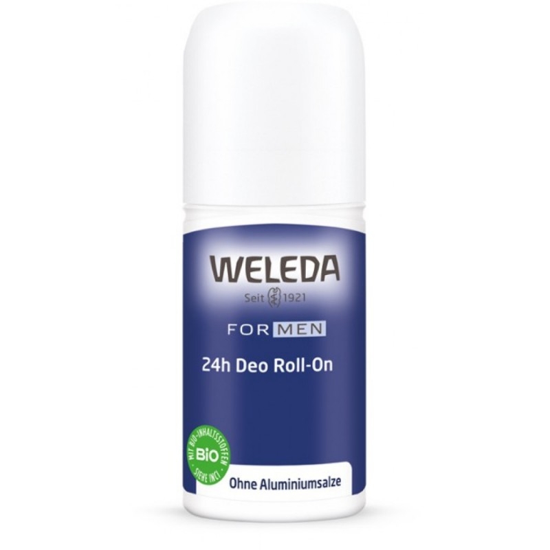 Deodorant natural roll on 24h pentru barbati - Weleda