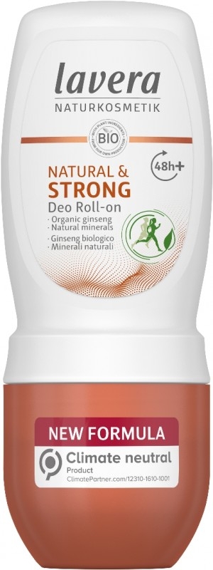 Deodorant roll-on BIO Natural Strong 48h - LAVERA