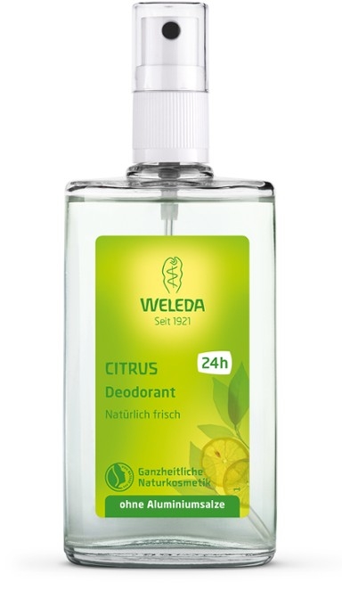 Deodorant spray cu citrice, 100ml - Weleda