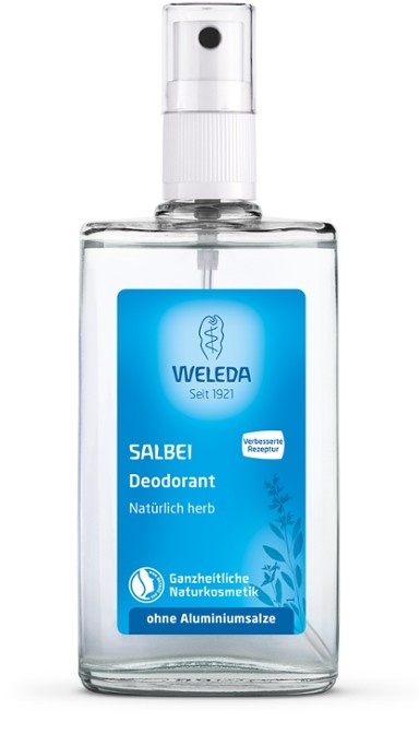 Deodorant spray natural cu salvie unisex, 100 ml - Weleda