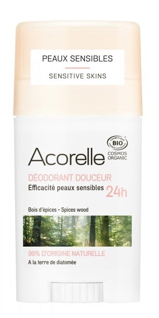 Deodorant stick gel Spices wood, 45g - Acorelle