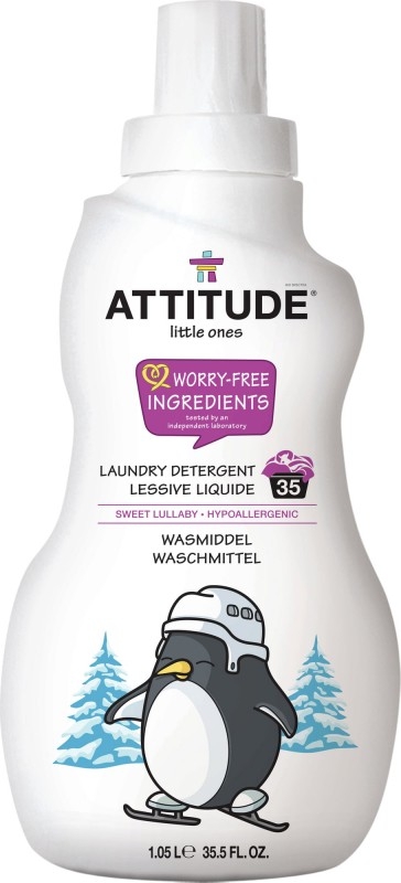 Detergent ECO pentru rufele bebelusilor 35 spalari, Sweet Lullaby - ATTITUDE
