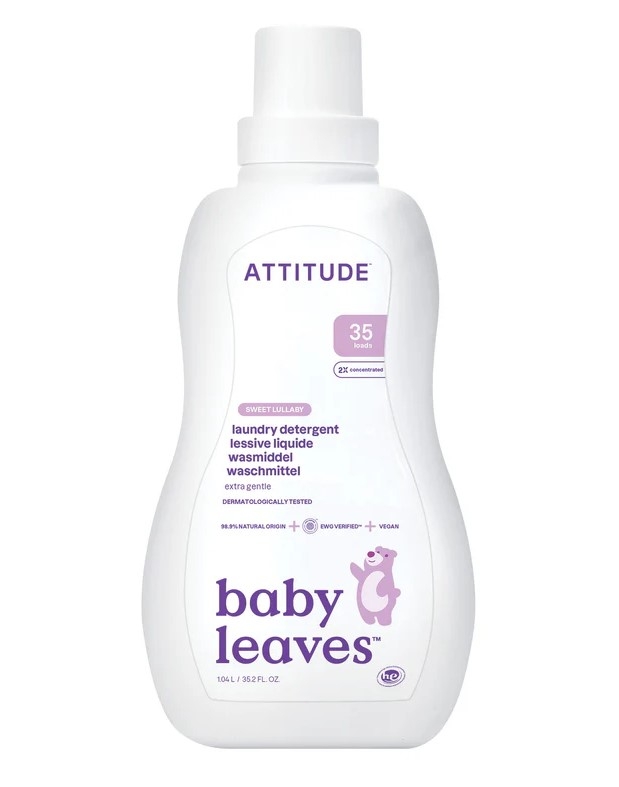Detergent ECO pentru rufele bebelusilor 35 spalari, Sweet Lullaby - ATTITUDE