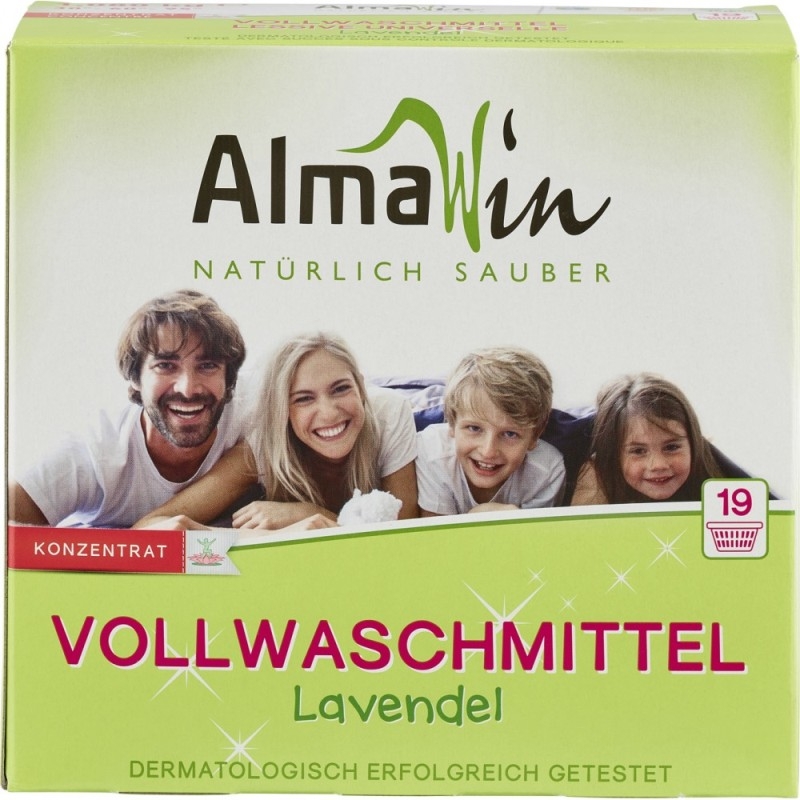 Detergent de rufe ecologic spalari grele Lavanda, 19 spalari (1.08kg) - AlmaWin