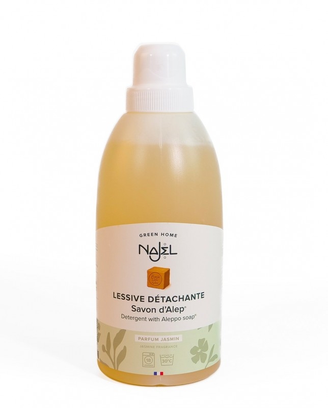 Detergent lichid pentru rufe cu sapun de Alep si iasomie, 2L - NAJEL