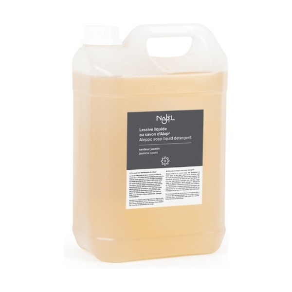 Detergent lichid pentru rufe cu sapun de Alep si iasomie, 5L - NAJEL