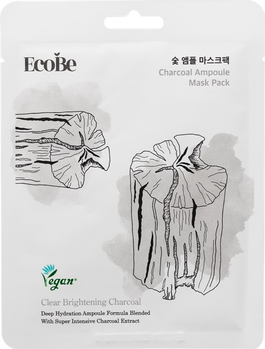EcoBe Pore Balance Ritual-Pachet rutina coreeana control sebum purificare pentru ten gras, mixt (4 produse)