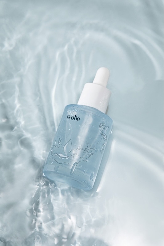EcoBe Ser Coreean Intensiv cu Acid Hialuronic - Hidratare Profunda, Volum si Elasticitate pentru Tenul Uscat, 30ml