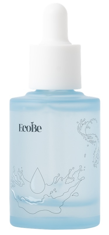 EcoBe Ser Coreean Intensiv cu Acid Hialuronic - Hidratare Profunda, Volum si Elasticitate pentru Tenul Uscat, 30ml