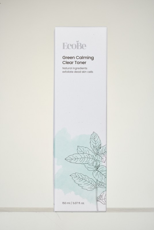 EcoBe Cica Calm Ritual-Pachet rutina coreeana anti-iritatii, ten sensibil, curatare, toner, masca si crema (4 produse)